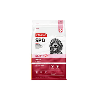 Prime100 NEW SPD™ Air Dried Beef & Carrot Dog Food