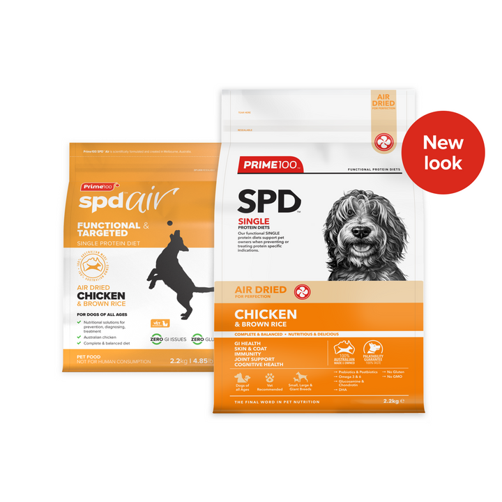 Prime100 SPD Air Dried Chicken & Brown Rice-Dog Food-Prime100-