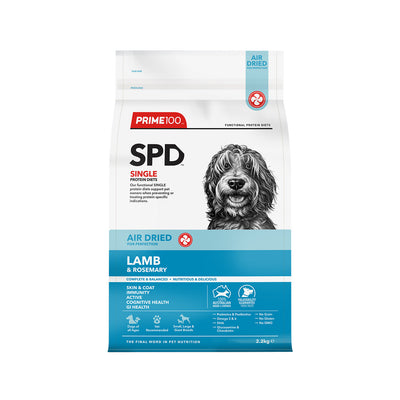 Prime100 SPD Air Dried Lamb & Rosemary Dog Food