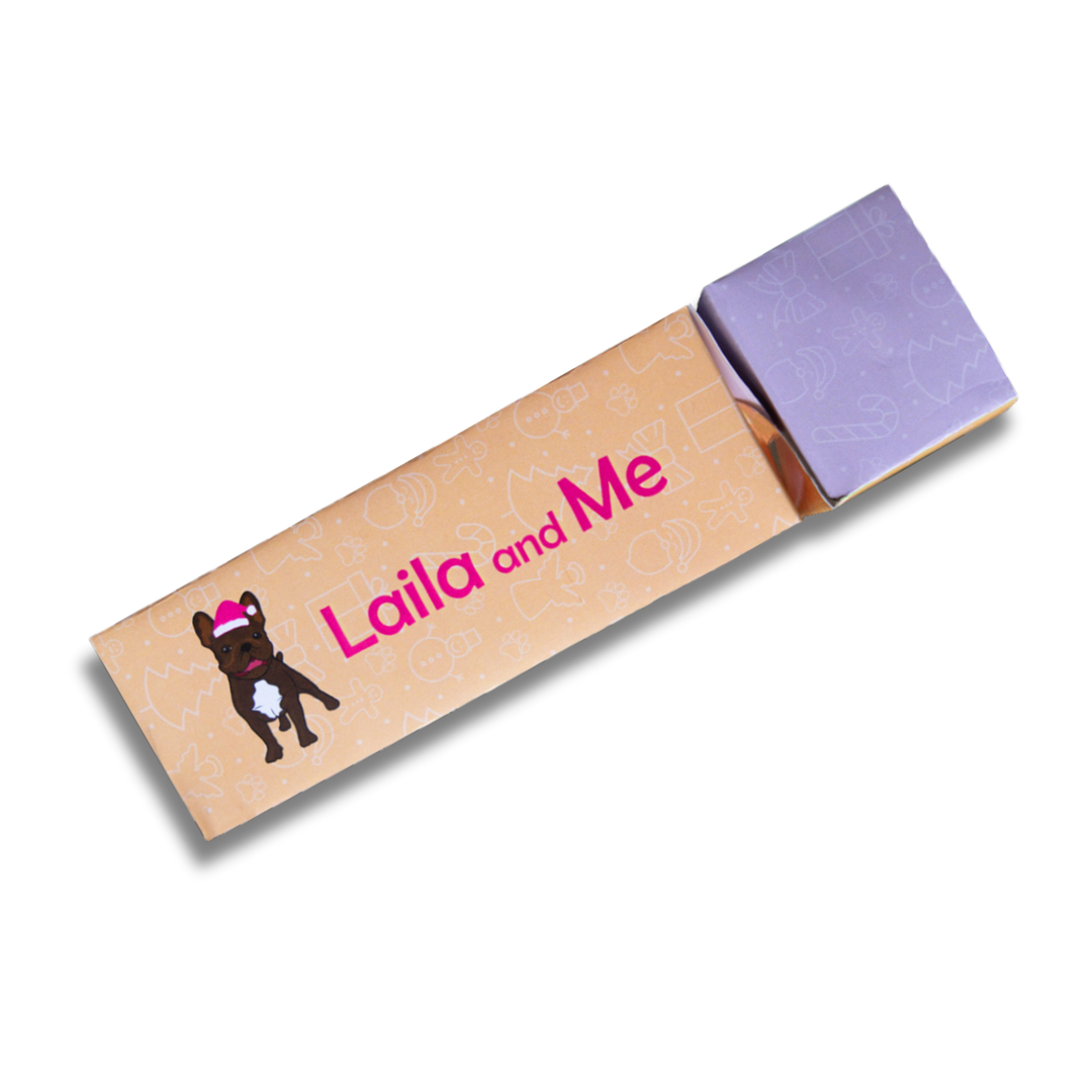 Laila & Me Christmas BON BON cracker for dogs treat