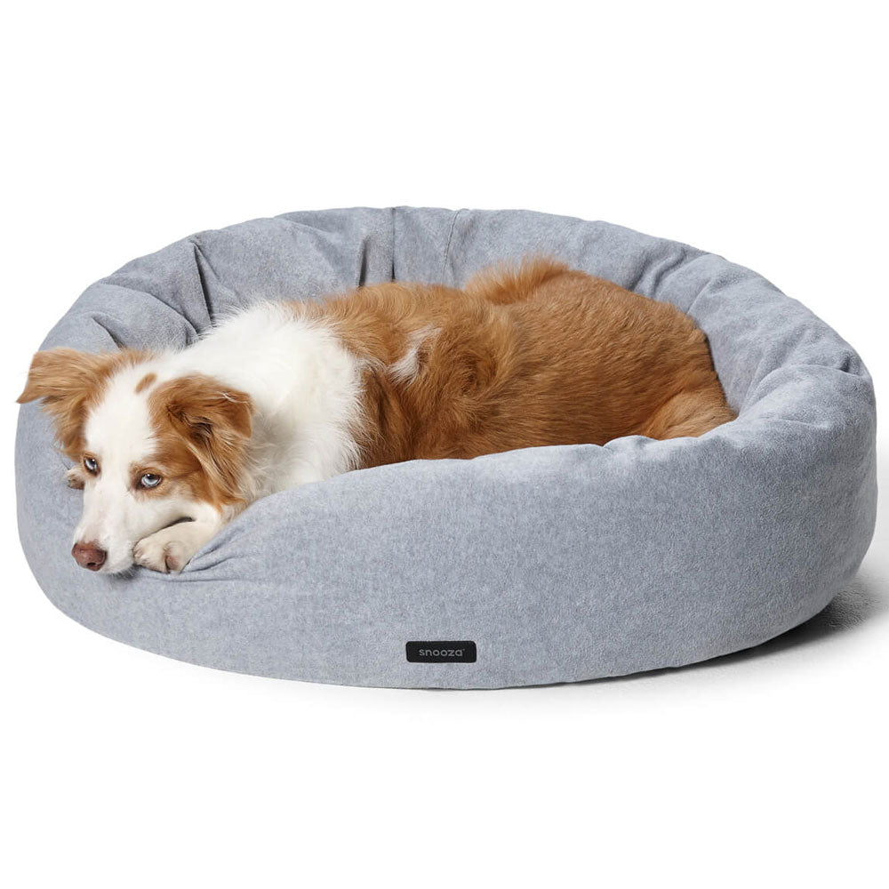 Snooza Self-Warming Polar Fleece Cuddler in Glacier-Dog Bed-Snooza-