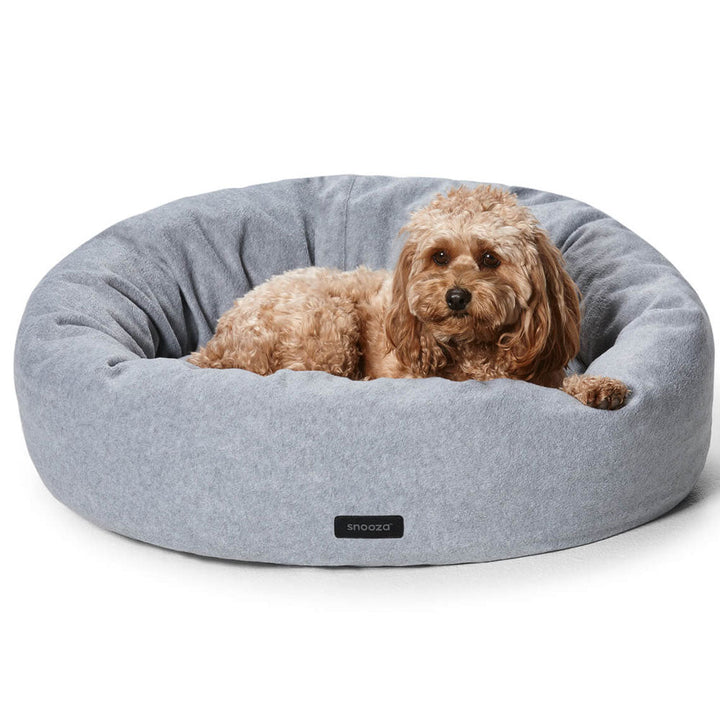 Snooza Self-Warming Polar Fleece Cuddler in Glacier-Dog Bed-Snooza-