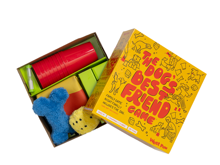 West Paw The Dog's Best Friend Interactive Board Game-Treat Dispensing-West Paw-