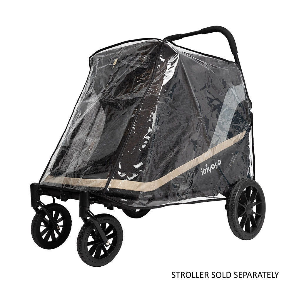 Ibiyaya Stroller Raincover for Grand Cruiser Dog Pram-Dog Strollers-Ibiyaya-