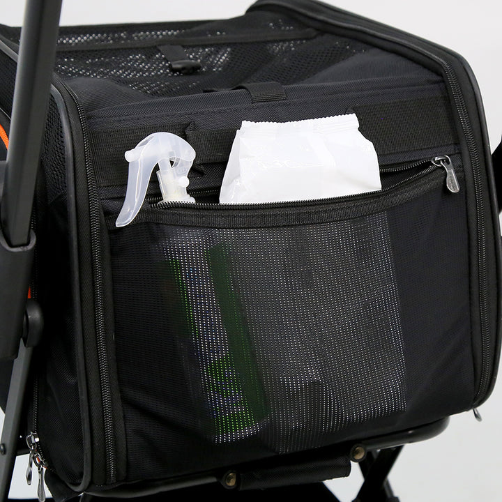 Ibiyaya JetPaw 3-in-One Pet Stroller with Removable Airline-Approved Carrier Up to 7kg-Dog Strollers-Ibiyaya-