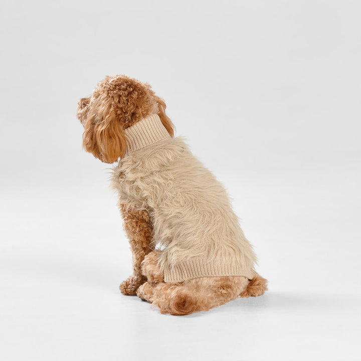 Snooza Wear Soft Fur Knit Dog Jumper-Dog Clothing-Snooza-