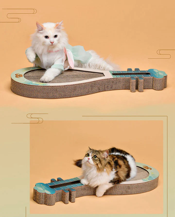 Cat Joy Chinese lute Pipa Musical Instrument Cat Scratching with Music-Cat Scratch-Muddy Paw Shop-