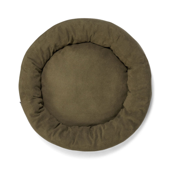 Snooza Self-Warming Polar Fleece Cuddler in Olive-Dog Bed-Snooza-