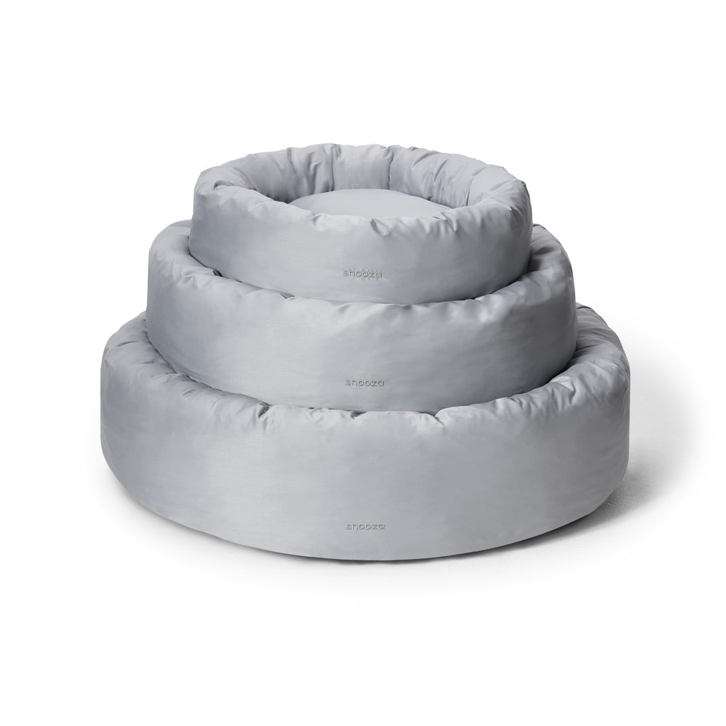 Snooza New Cool Cuddler Silver-Dog Bed-Snooza-