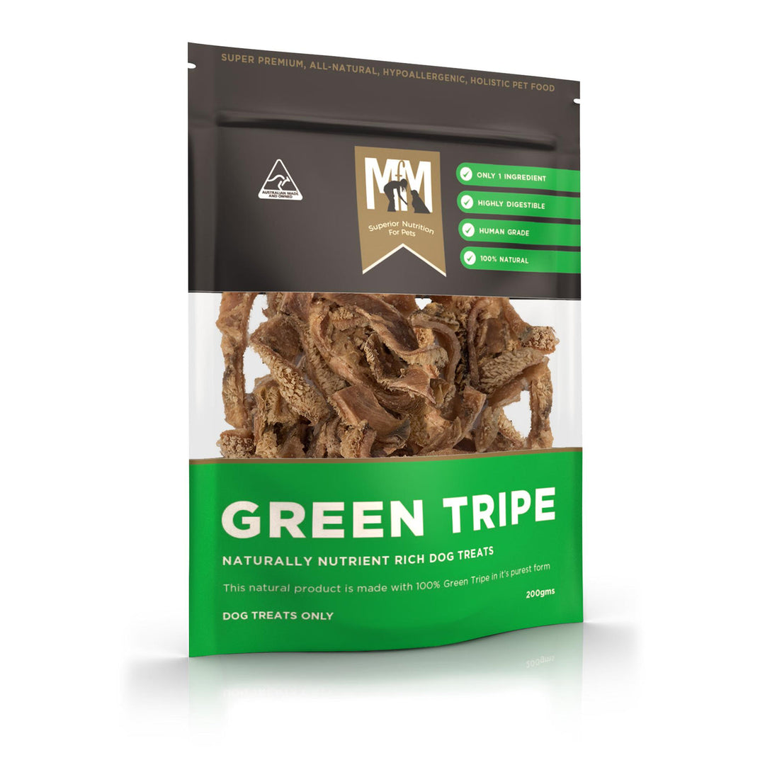 Meals For Mutts Green Tripe Dog Treats 200g-Dog Treats-Meals For Mutts-