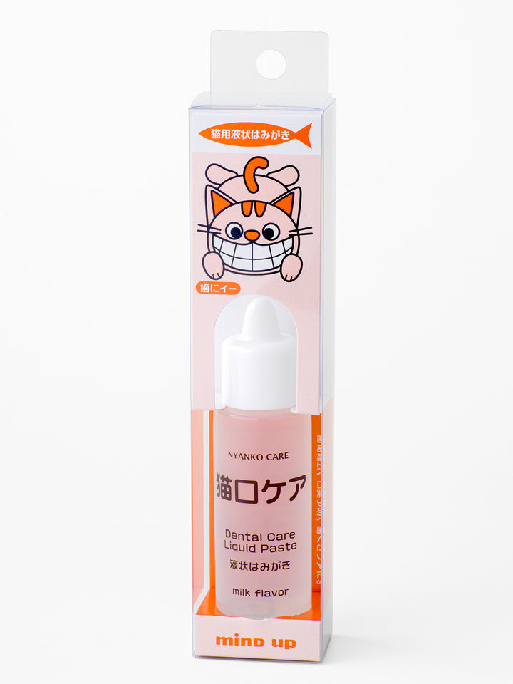 Mind Up Japan Cat Toothbrushing Liquid by NYANKO CARE 30ML