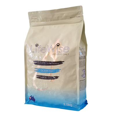 LifeWise Ocean Fish with rice, oats and vegetables – Large Bites for Medium and Large Breeds - Muddy Paw Shop