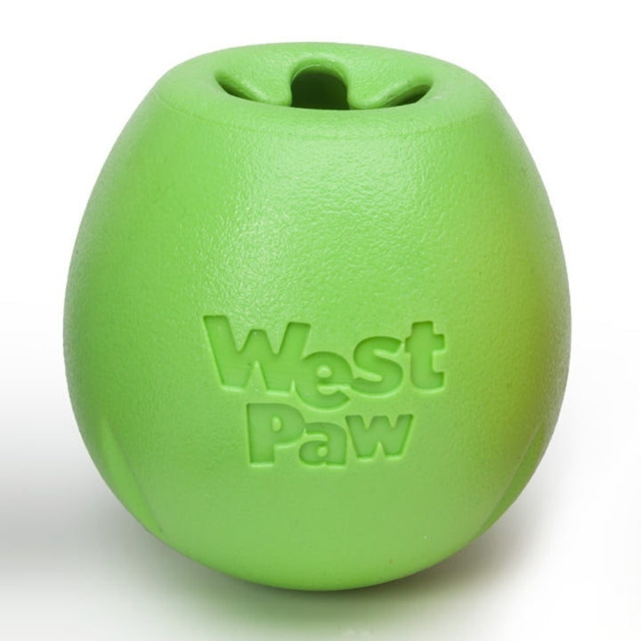 West Paw Rumbl Small Dog Toy - Jungle Green-Treat Dispensing-West Paw-