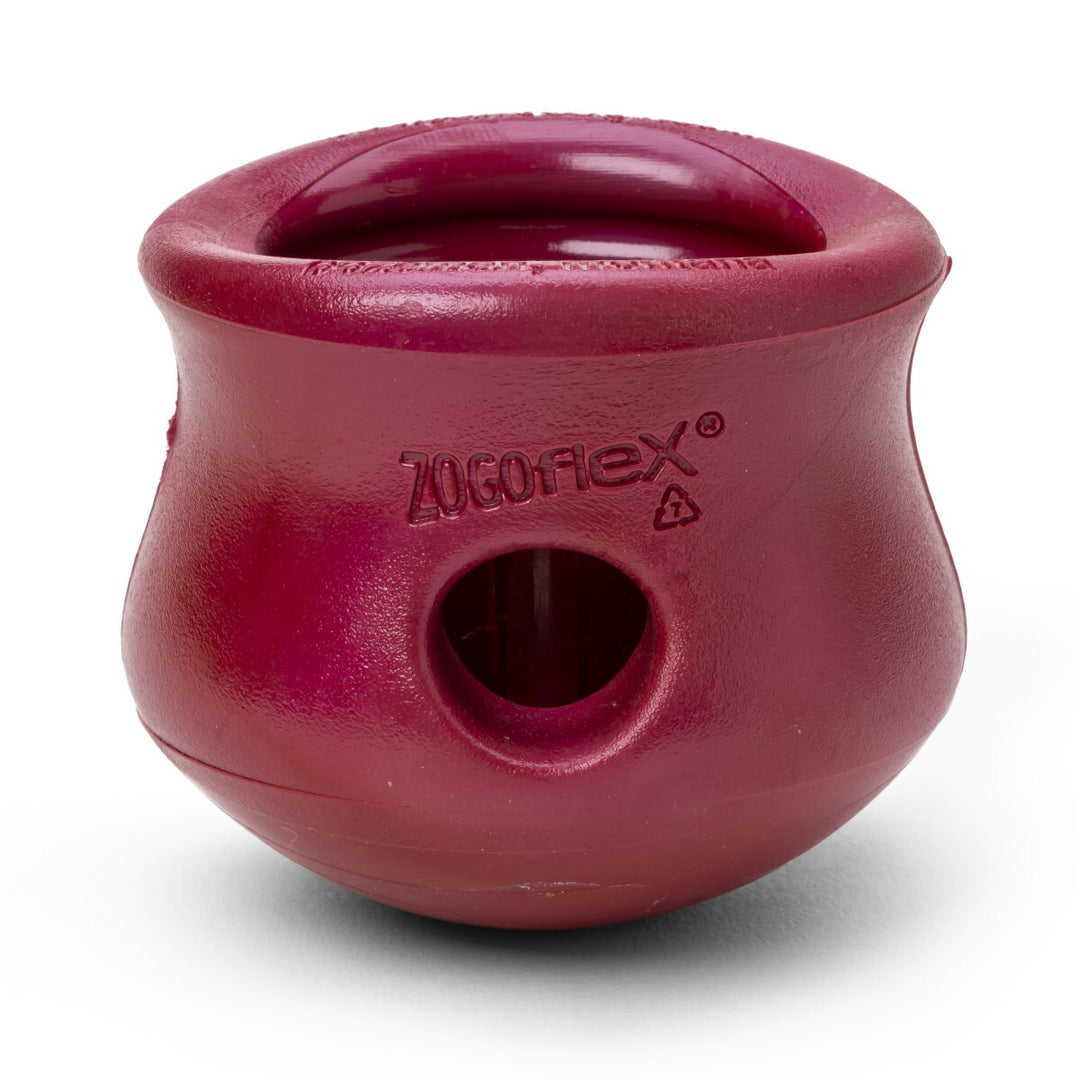 West Paw Toppl Treat Dispensing Dog Toy - Ruby Red-Treat Dispensing-West Paw-