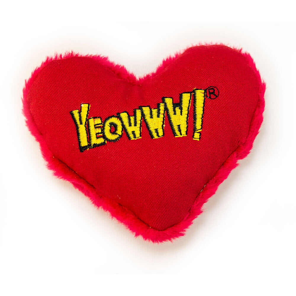 Yeowww! Hearrrt Attack Cat Toy with Pure American Catnip-Cat Toys-Yeowww!-