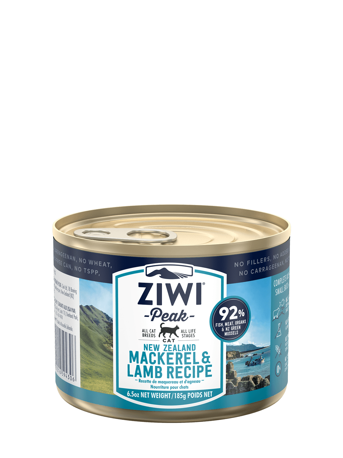 Ziwi Peak Canned Cat Wet Food Mackerel & Lamb