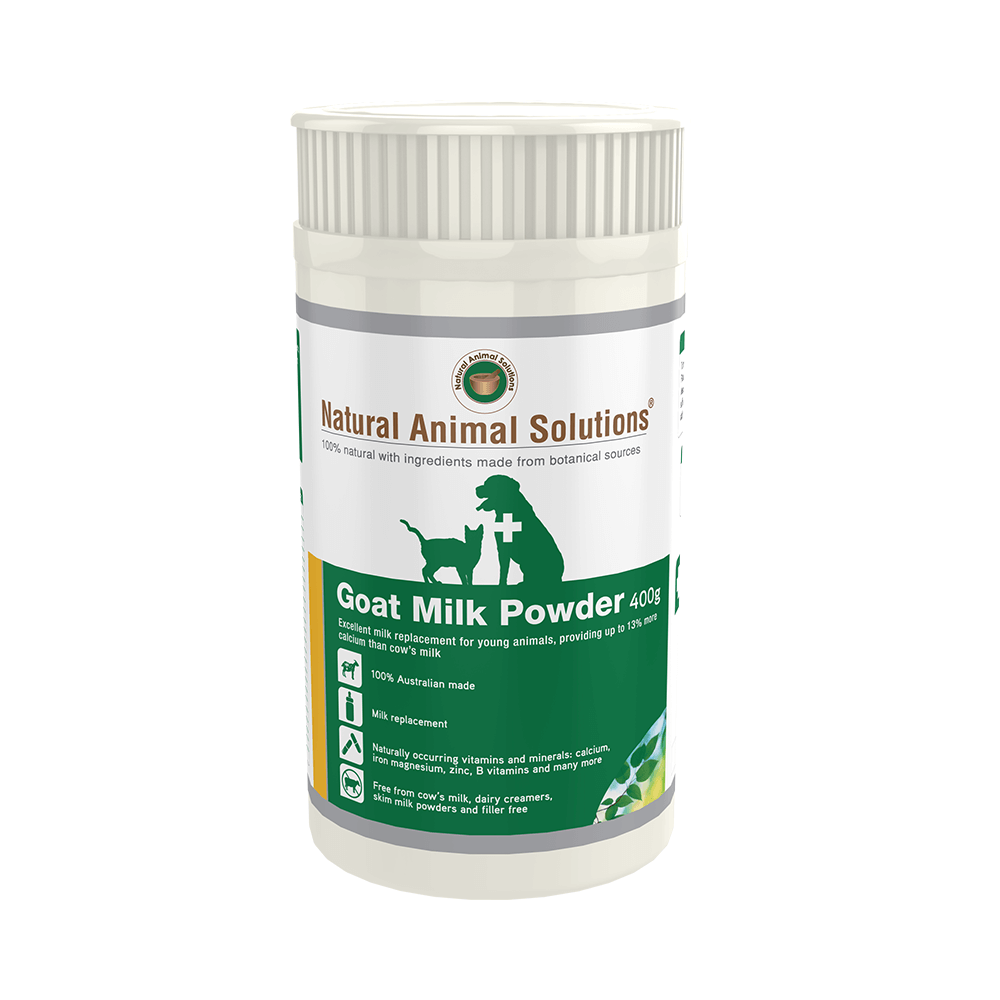 Natural Animal Solutions (NAS) Goat Milk Powder 400g For Pets