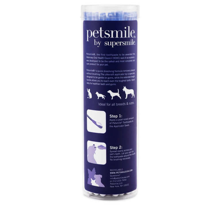 Petsmile Toothpaste Applicator Swabs 50pk