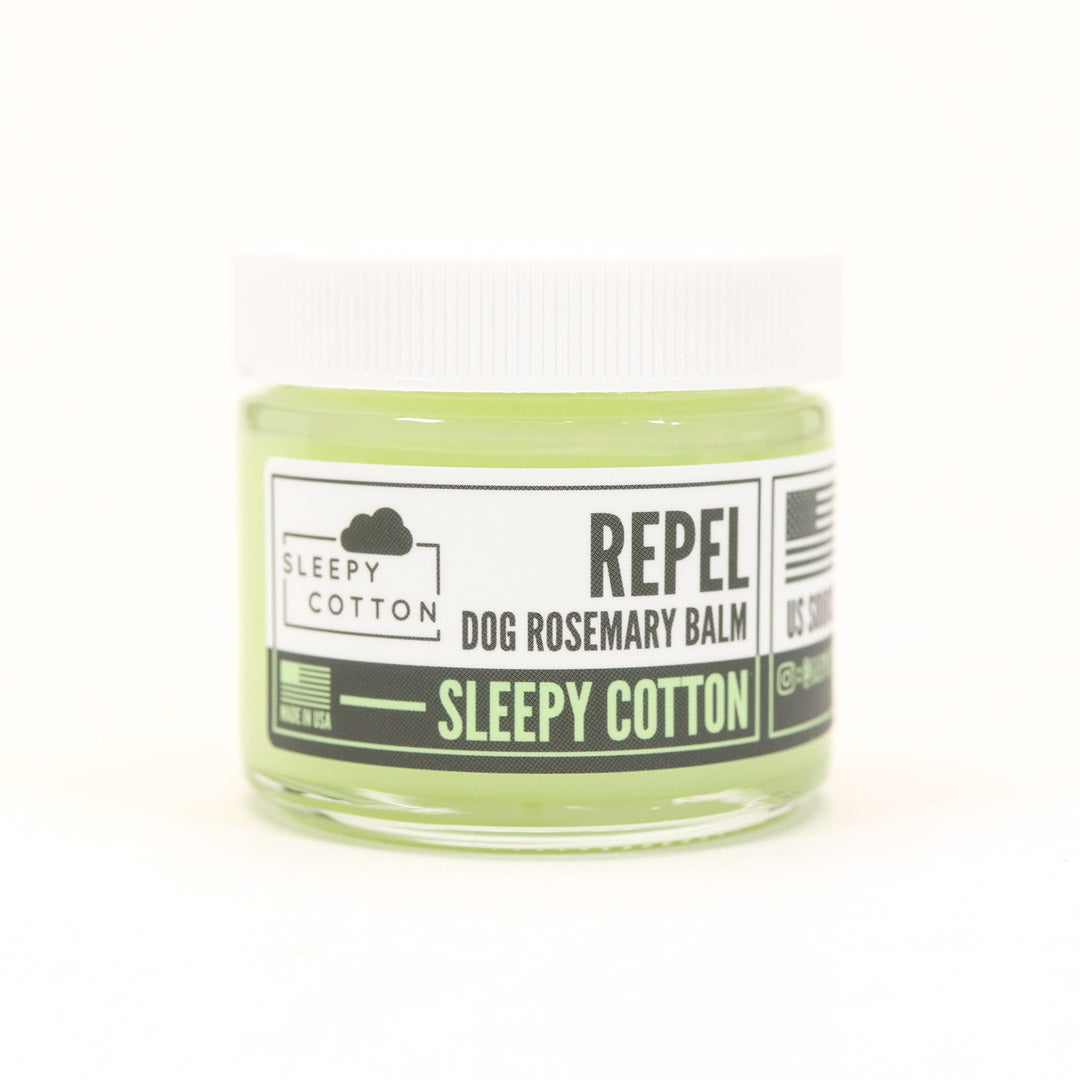 Sleepy Cotton Repel Dog Rosemary Skin Balm 57g Muddy Paw Shop