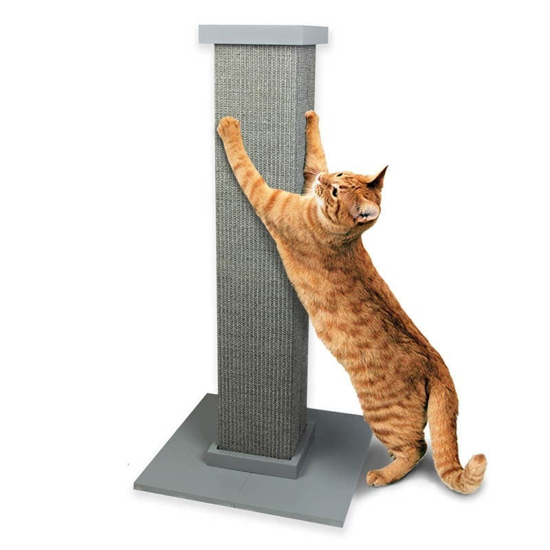 SmartCat Ultimate Heavy-Duty Scratching Post - Grey-Cat Scratch-SmartCat-