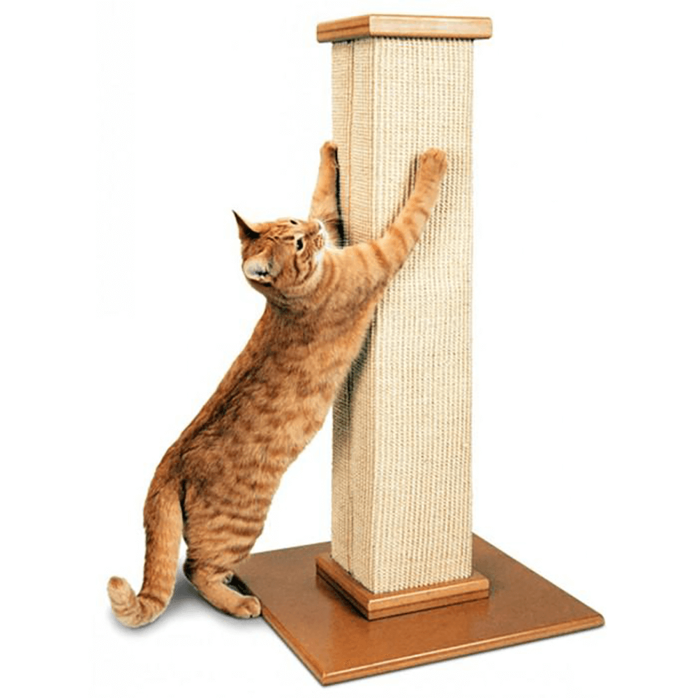 SmartCat Ultimate Heavy-Duty Scratching Post - Beige-Cat Scratch-SmartCat-