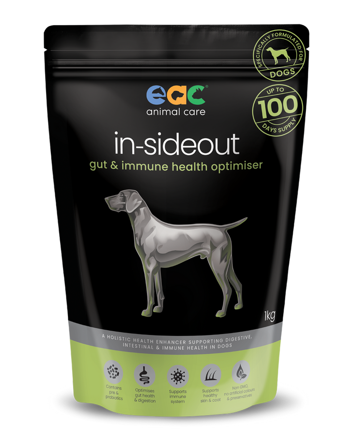 EAC in-sideout Pre & Probiotic Natural Nutraceutical Supplement For Dogs