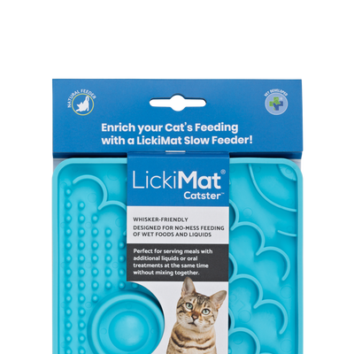 LickiMat Classic Caster Slow Feeder For Cats