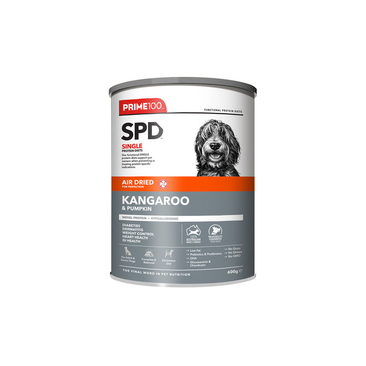 Prime100 SPD Air Dried Kangaroo & Pumpkin Dog Food