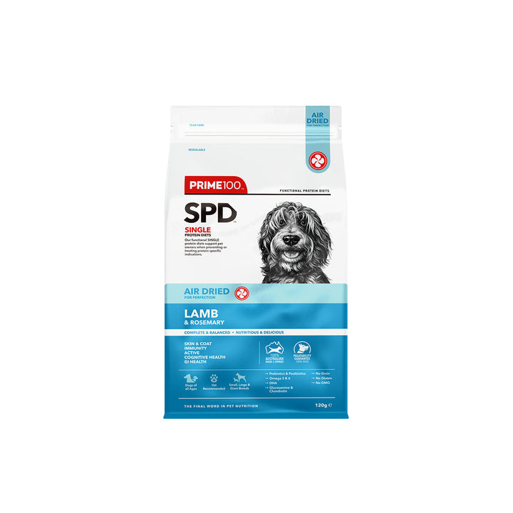 Prime100 SPD Air Dried Lamb & Rosemary Dog Food