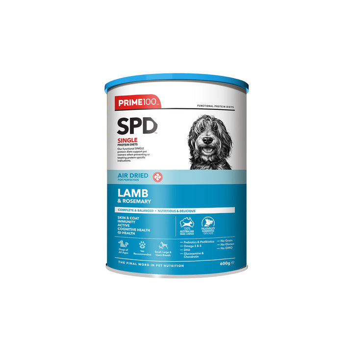 Prime100 SPD Air Dried Lamb & Rosemary Dog Food
