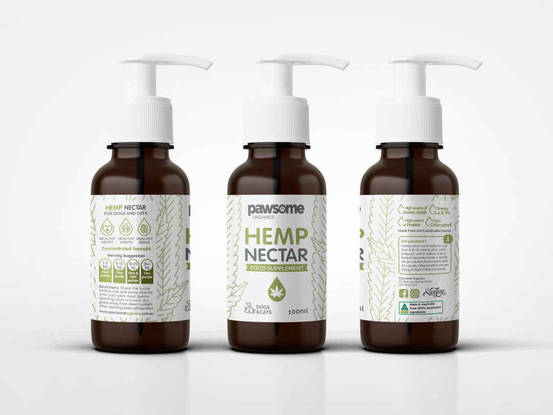 Pawsome Organics Hemp Nectar For Pets