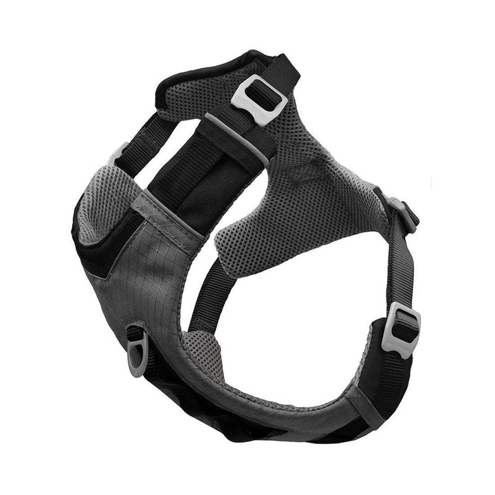 Kurgo Journey Air Dog Harness in Grey and Black
