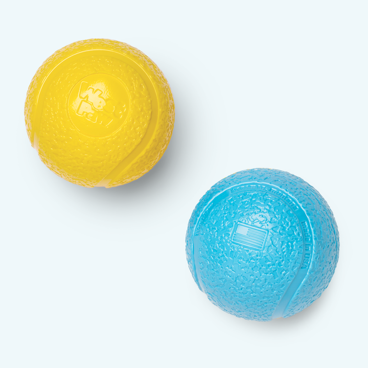 West Paw Boundr Fetch Dog Toys - Pack of 2 Balls