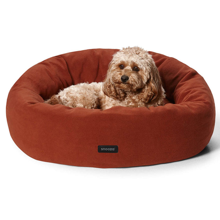 Snooza Self-Warming Polar Fleece Cuddler in Rust