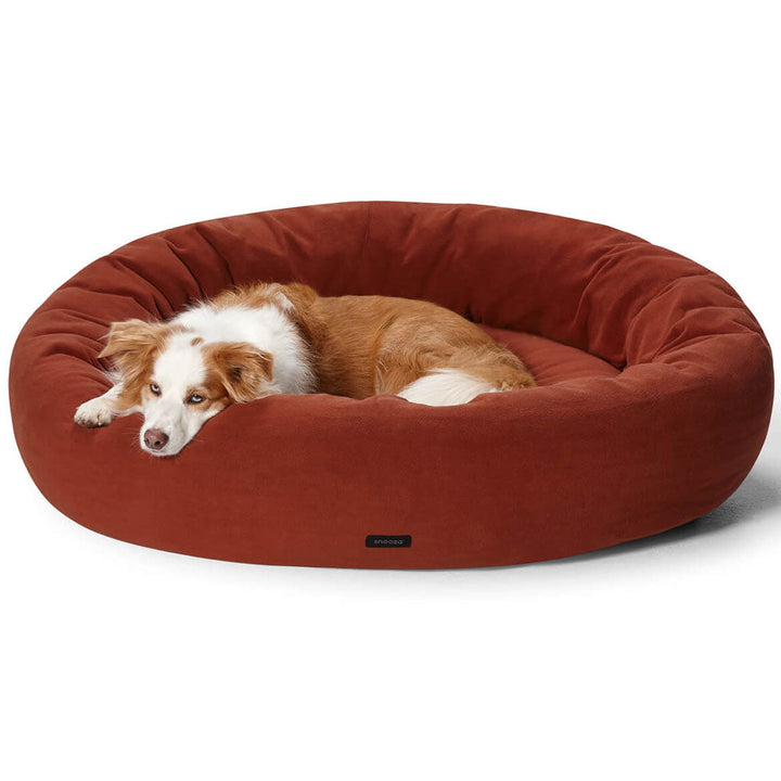 Snooza Self-Warming Polar Fleece Cuddler in Rust