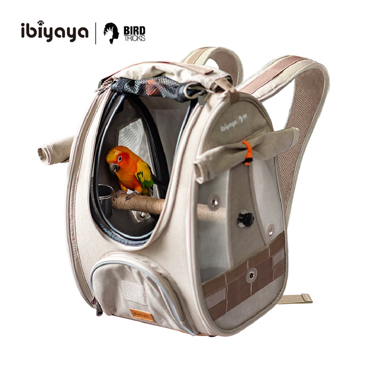 Ibiyaya X BirdTricks Trackpack Bird Carrier Backpack For Birds and Small Animals