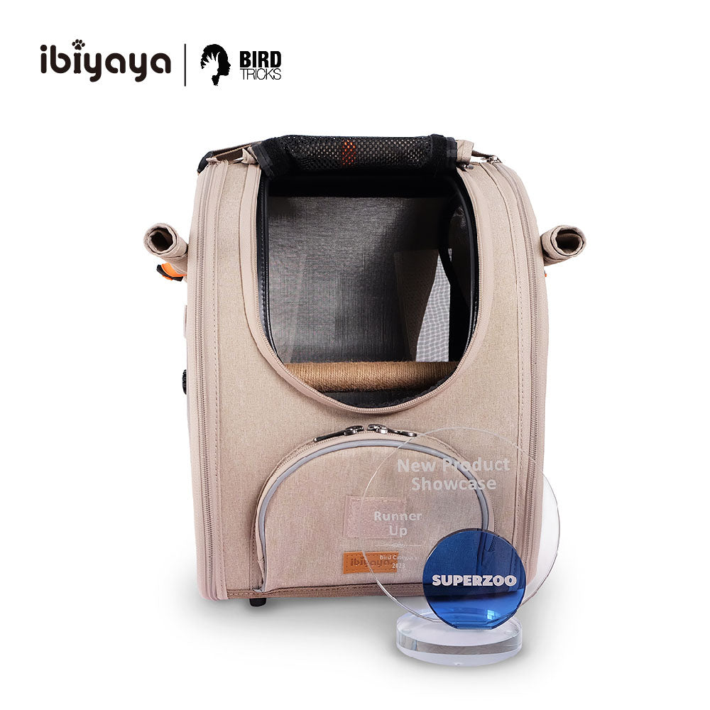 Ibiyaya X BirdTricks Trackpack Bird Carrier Backpack For Birds and Small Animals