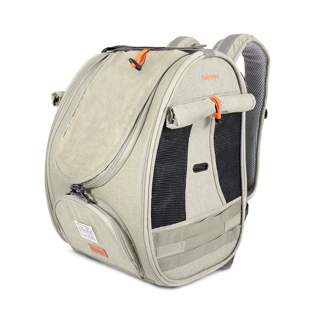 Ibiyaya Adventure Cat & Small Dog Carrier Backpack with Window Up to 9kg
