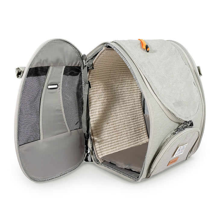 Ibiyaya Adventure Cat & Small Dog Carrier Backpack with Window Up to 9kg