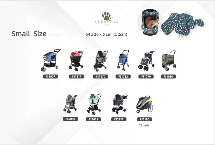 Ibiyaya The Comfort+ Pet Stroller Add-On Kit