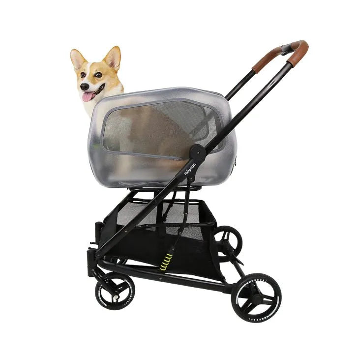 Ibiyaya NeoRider Multi-purpose Detachable Pet Stroller-Wagon Up to 13.5kg