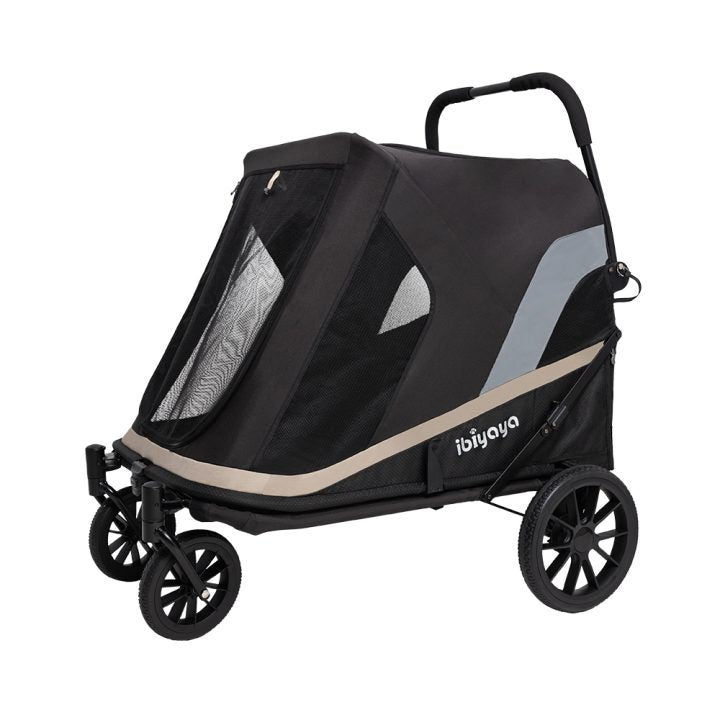 Ibiyaya Grand Cruiser 4-Wheel Large Dog Stroller up to 50kg