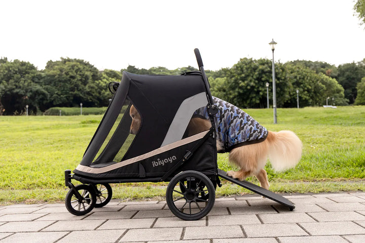 Ibiyaya Portable Dog Ramp & Mud Shield for the Grand Cruiser Stroller