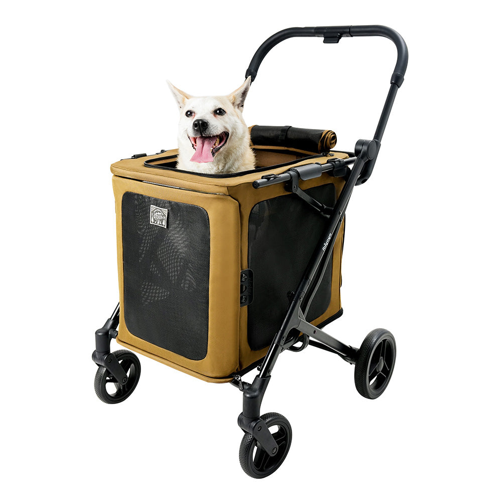 Ibiyaya Bigbuddy And Crate Combo Pet Stroller Up to 25kg
