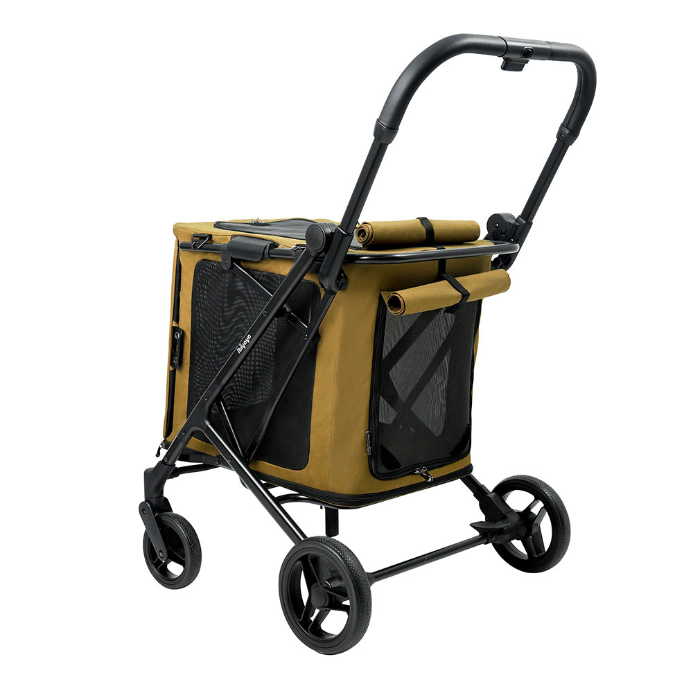 Ibiyaya Bigbuddy And Crate Combo Pet Stroller Up to 25kg