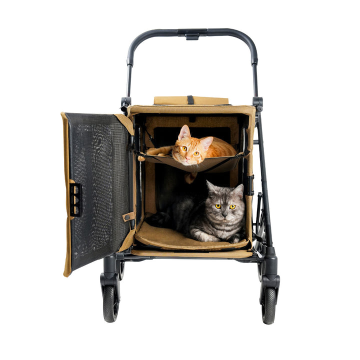 Ibiyaya Bigbuddy And Crate Combo Pet Stroller Up to 25kg
