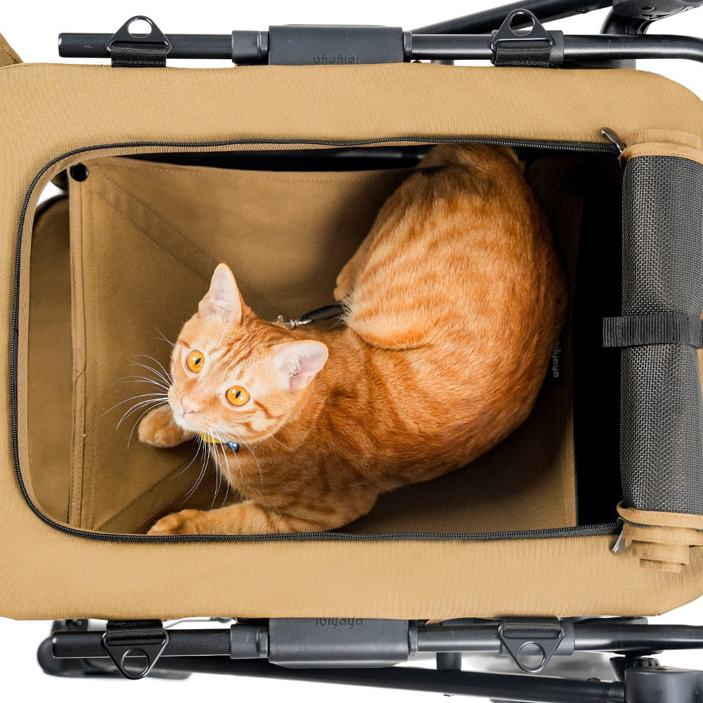 Ibiyaya Bigbuddy And Crate Combo Pet Stroller Up to 25kg