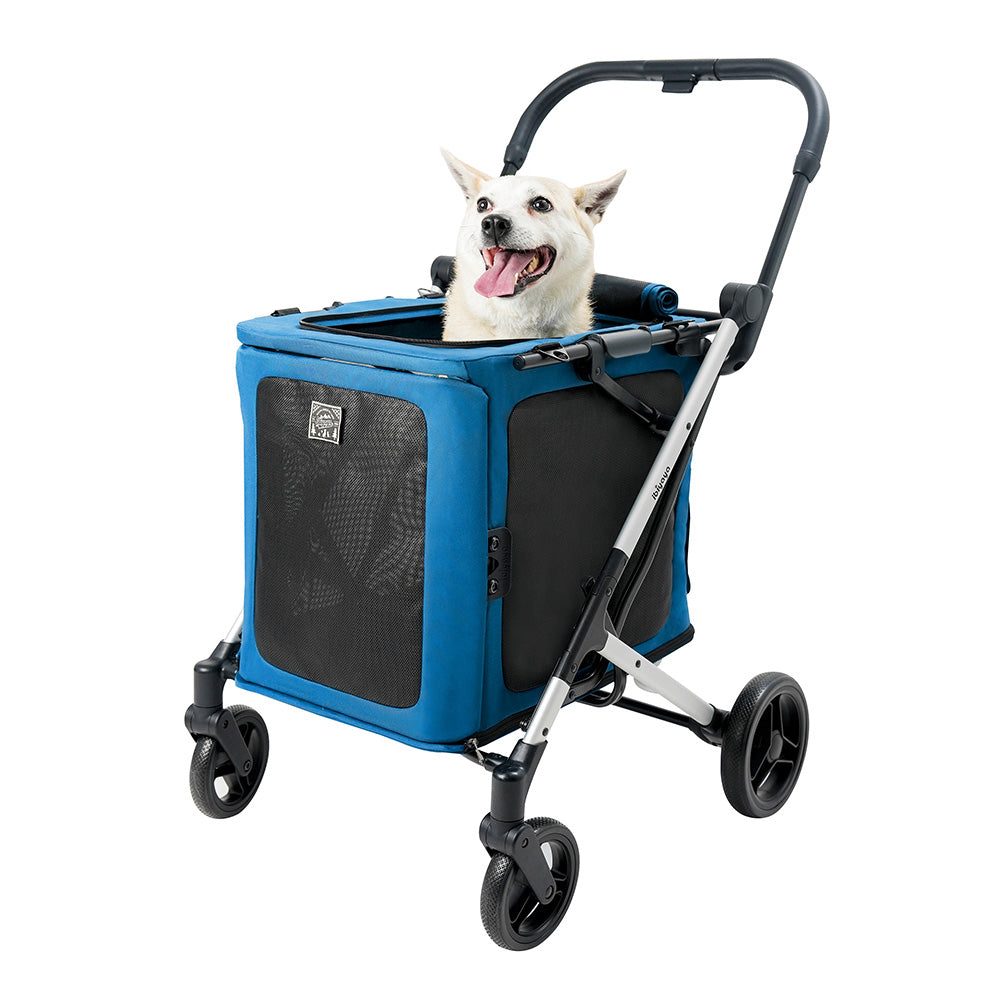 Ibiyaya Bigbuddy And Crate Combo Pet Stroller Up to 25kg