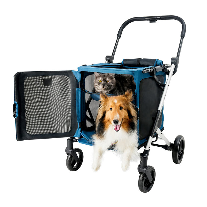 Ibiyaya Bigbuddy And Crate Combo Pet Stroller Up to 25kg