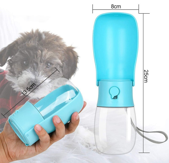 Foldable and Portable Pet Outdoor Travel Water Bottle 300ml
